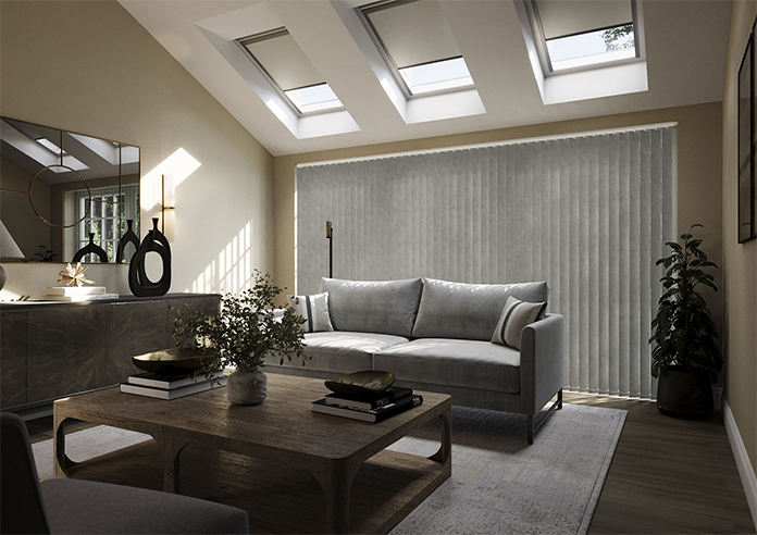 Brindisi, Silver - Vertical Blind - Image 6